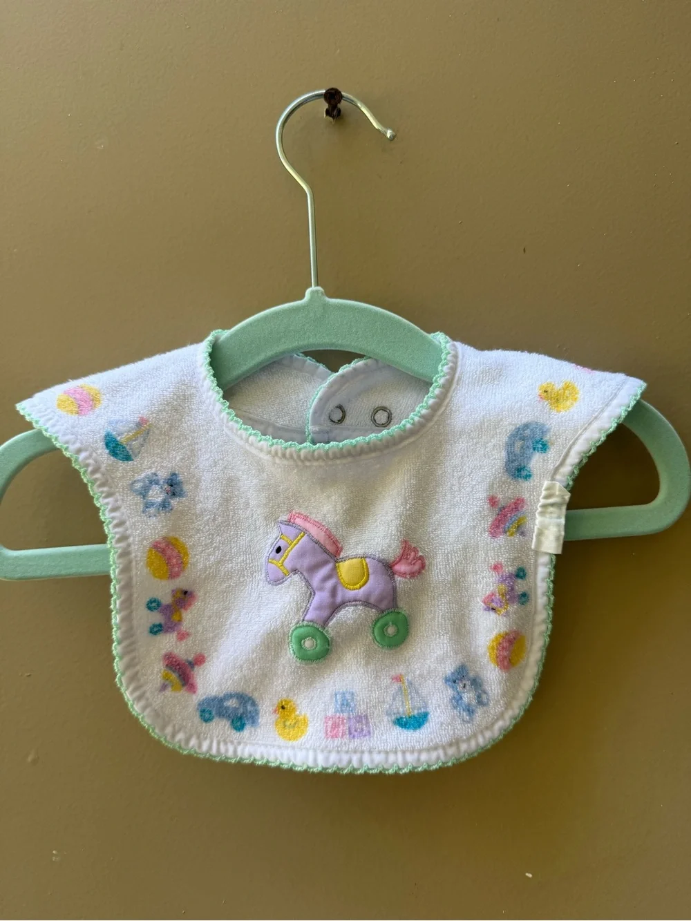 90s Baby Bib Set